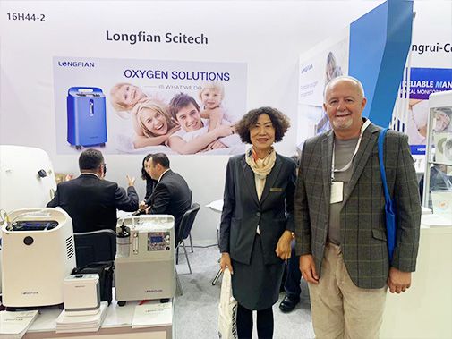 Longfian Blooms at Dusseldorf MEDICA Exhibition